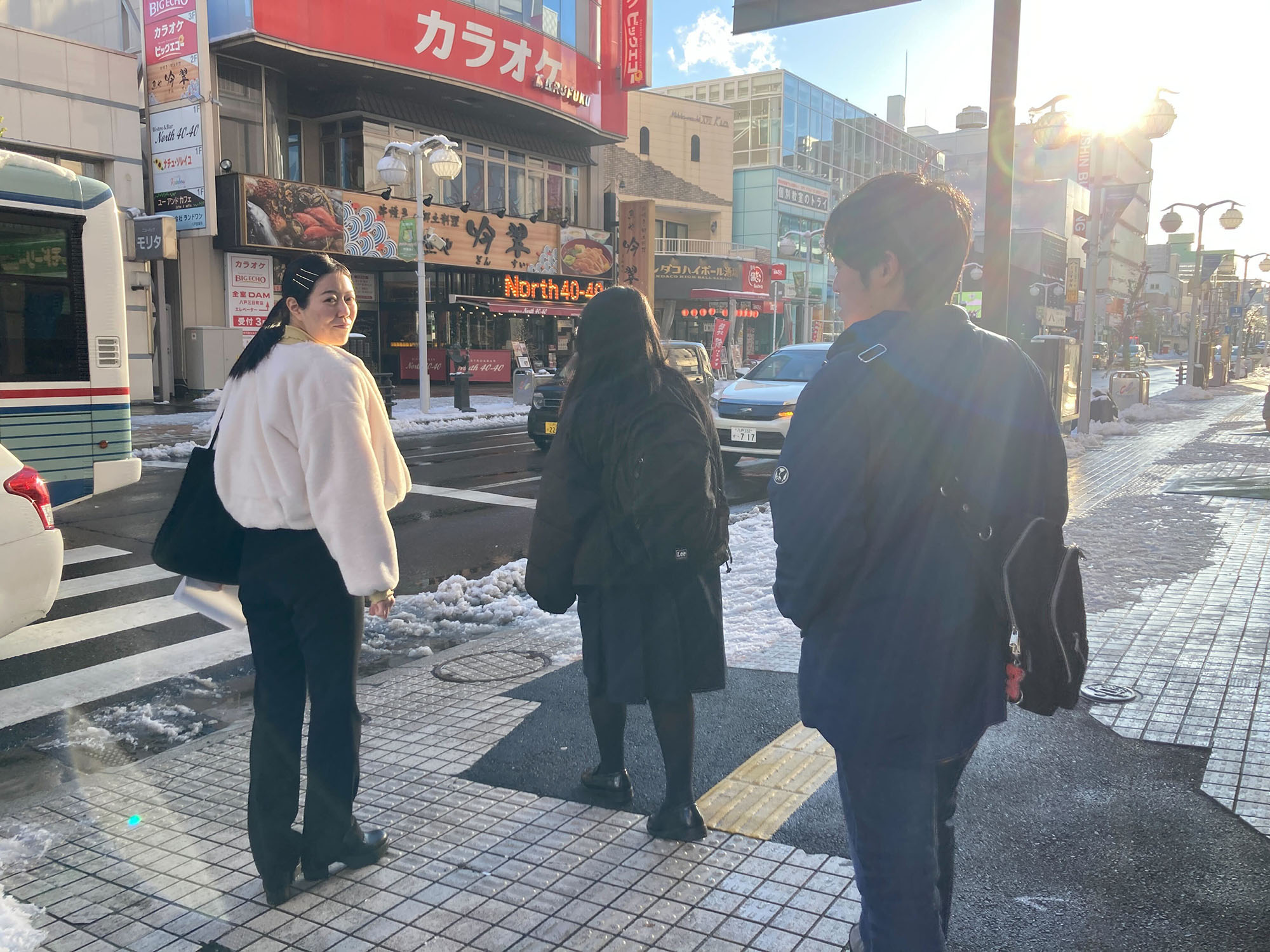 取材に向けて
いざしゅっぱーつ！！✨
