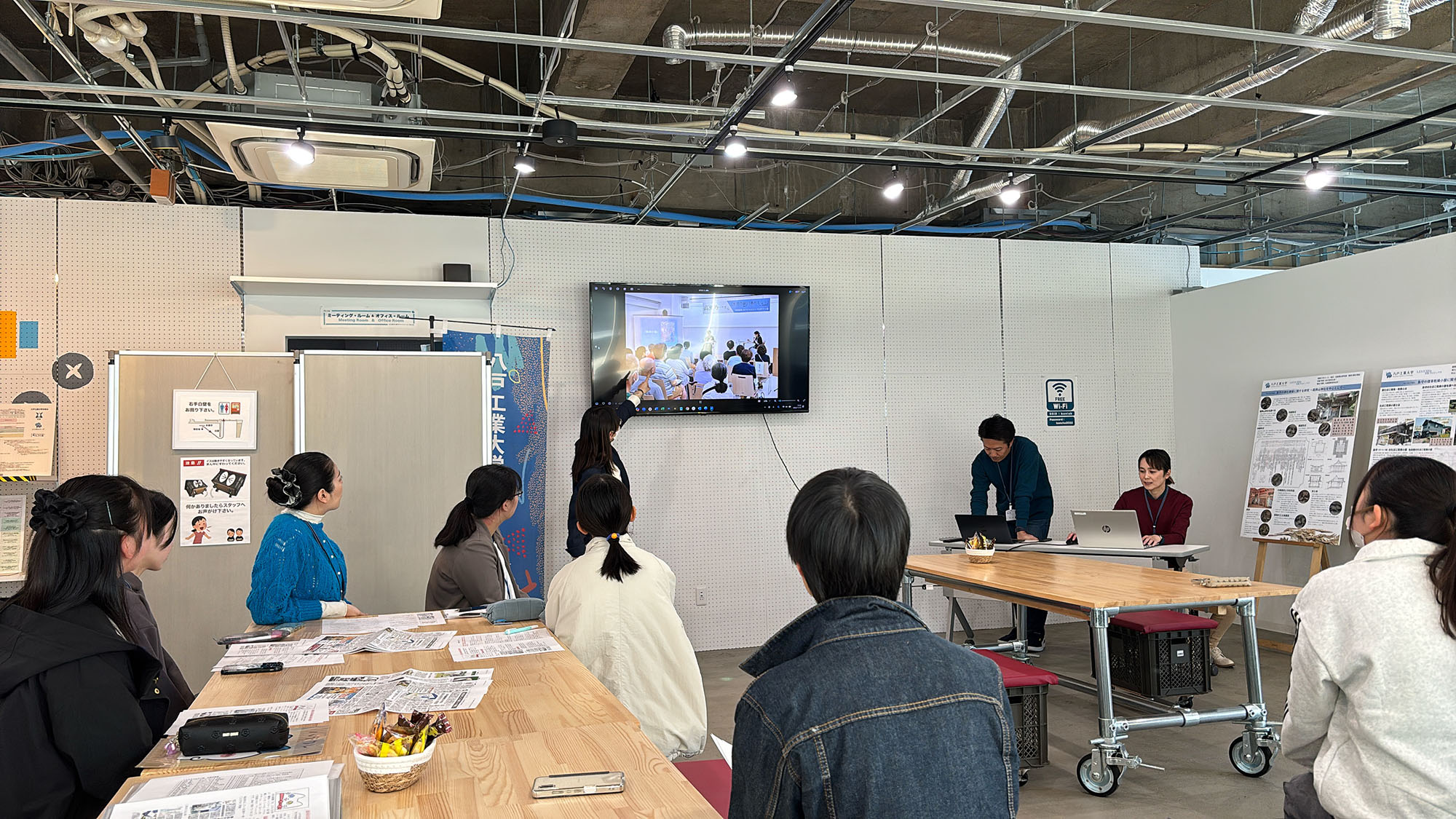 中山記者（デーリー東北新聞社の新聞記者さん📰）から
記事の写真を撮るときに注意することなどを学びました！

写真の画角や映える写真についてわかりやすく教えてくれました！