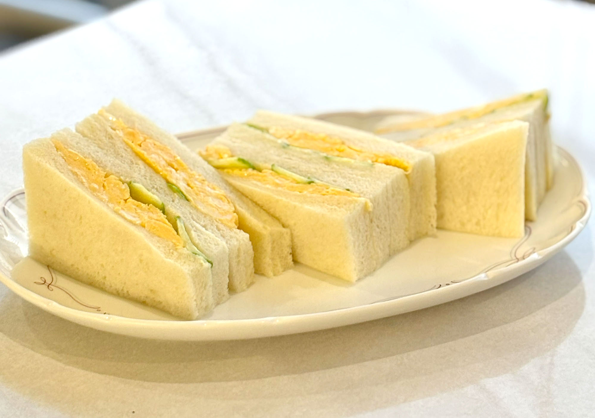 『カネイリ喫茶』たまごサンド🥪ナポリタン🍝 (*´ч` *)