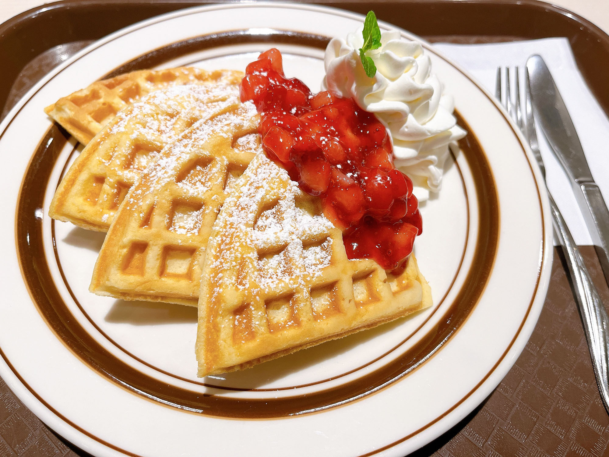 焼き立てワッフルのお店『ユーアンドカフェ』🧇