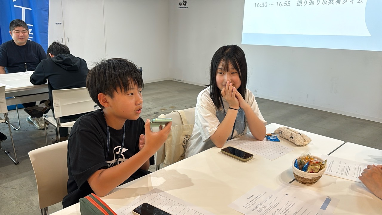 どんなところに着目して下見に行こうか、話し合っています😊